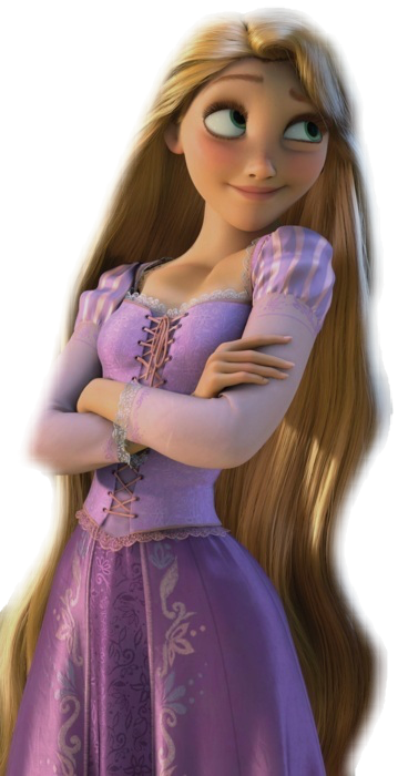 Rapunzel Transparent - Tangled Bows (359x700), Png Download