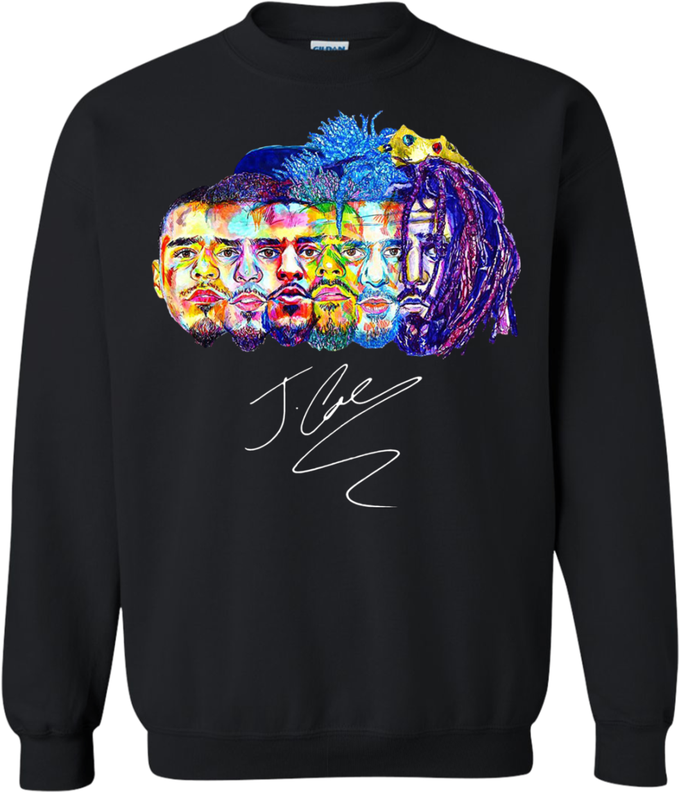 Jermaine Lamarr Cole Fan J - J Cole Evolution Shirt (1155x1155), Png Download