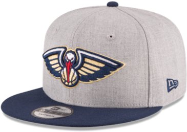 New Orleans Pelicans Nba New Era 9fifty 2tone Snapback - 2018 Nfl Draft Hats (480x270), Png Download