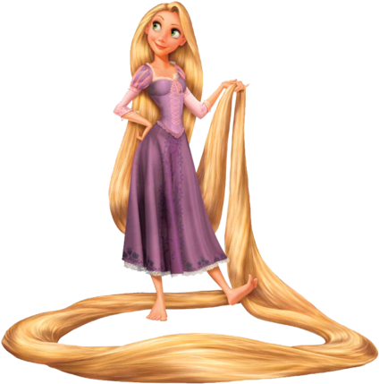 Rapunzel - Disneybound Rapunzel (435x480), Png Download