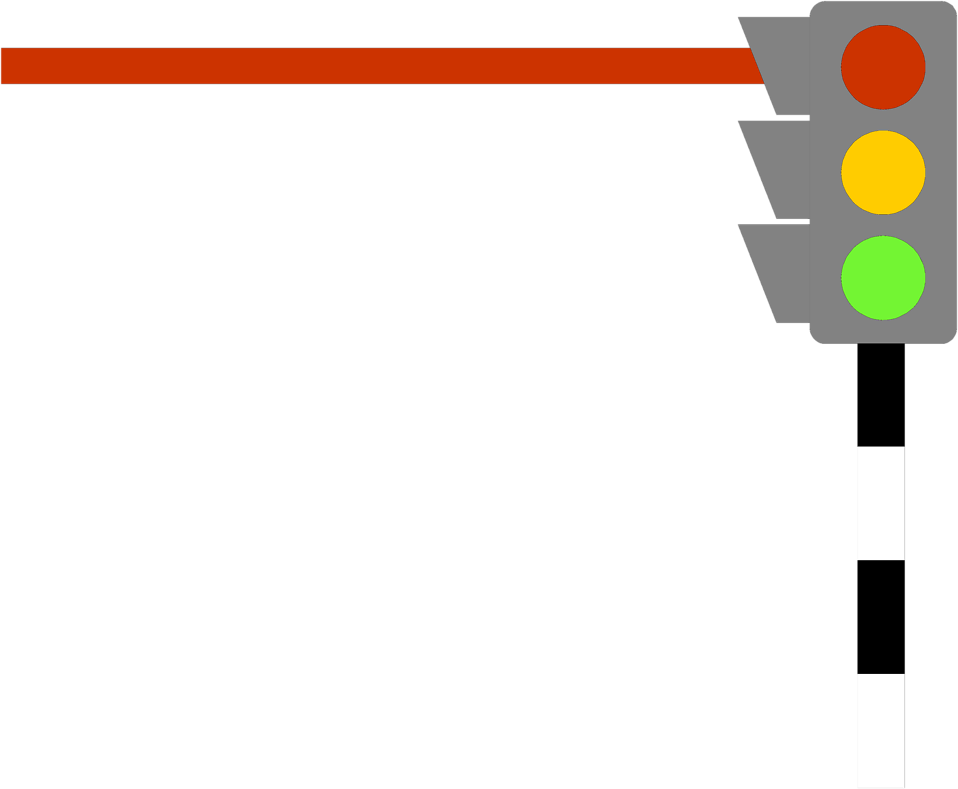 Traffic Clipart Borders - Traffic Light (958x789), Png Download