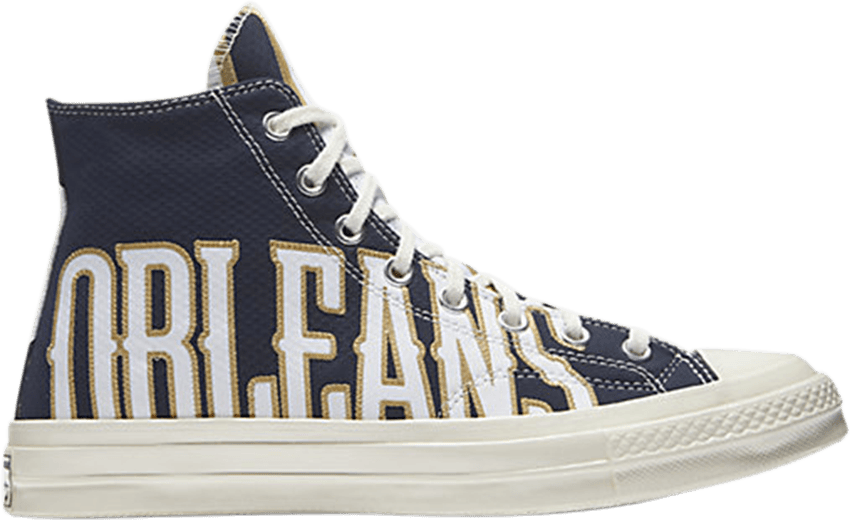 Chuck Taylor All Star High Premium 'new Orleans Pelicans' - Chuck Taylor All-stars (850x520), Png Download