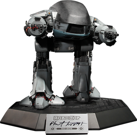 About The Robocop Ed-209 Scaled Replica - Ed-209 (480x473), Png Download