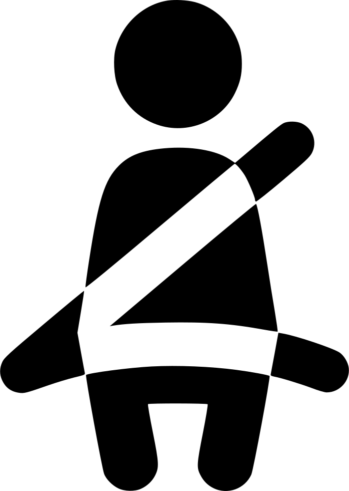 Belt Clipart Safety Belt - Seat Belt (698x980), Png Download