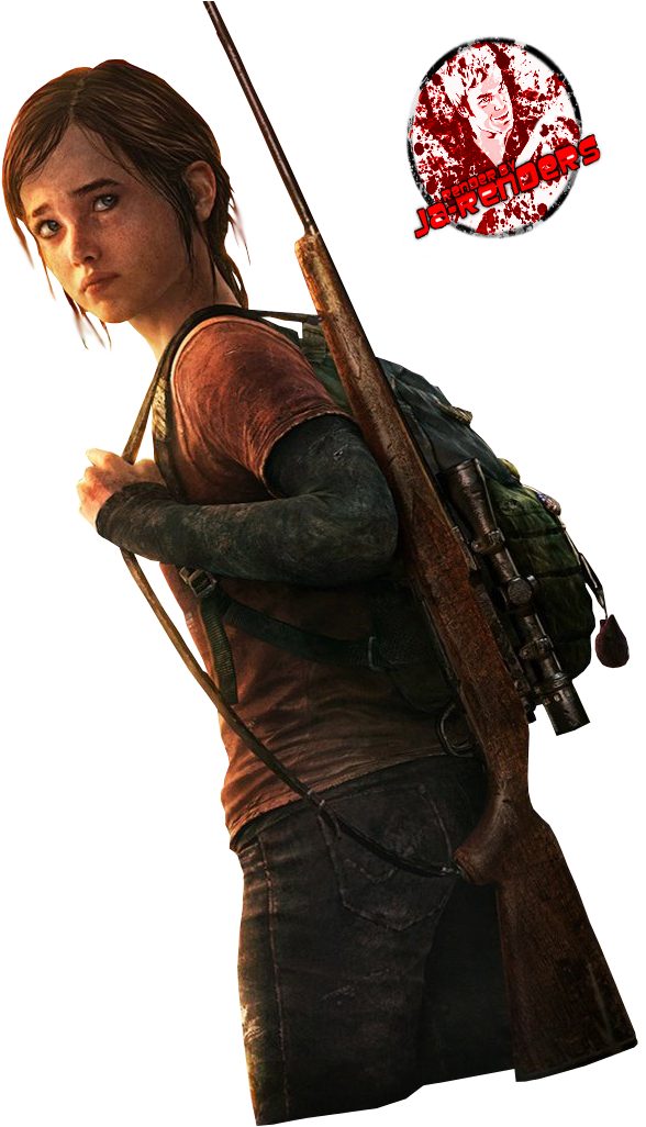 Ellie The Last Of Us Transparent Background - Ellie And The Last Of Us (600x1066), Png Download