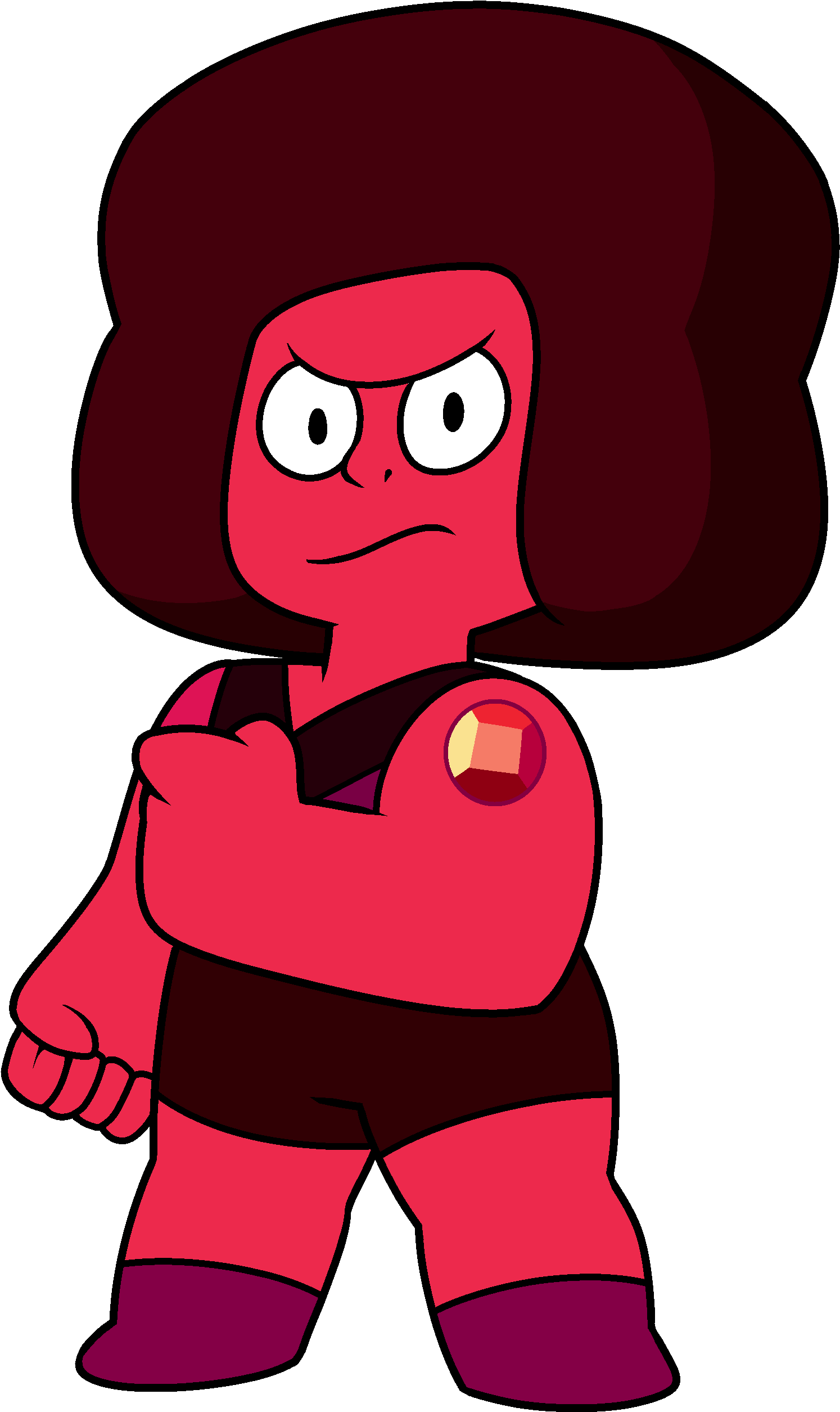 Let's Show Some Love For This Often Forgotten Ruby - Steven Universe Ruby Army (1650x2550), Png Download