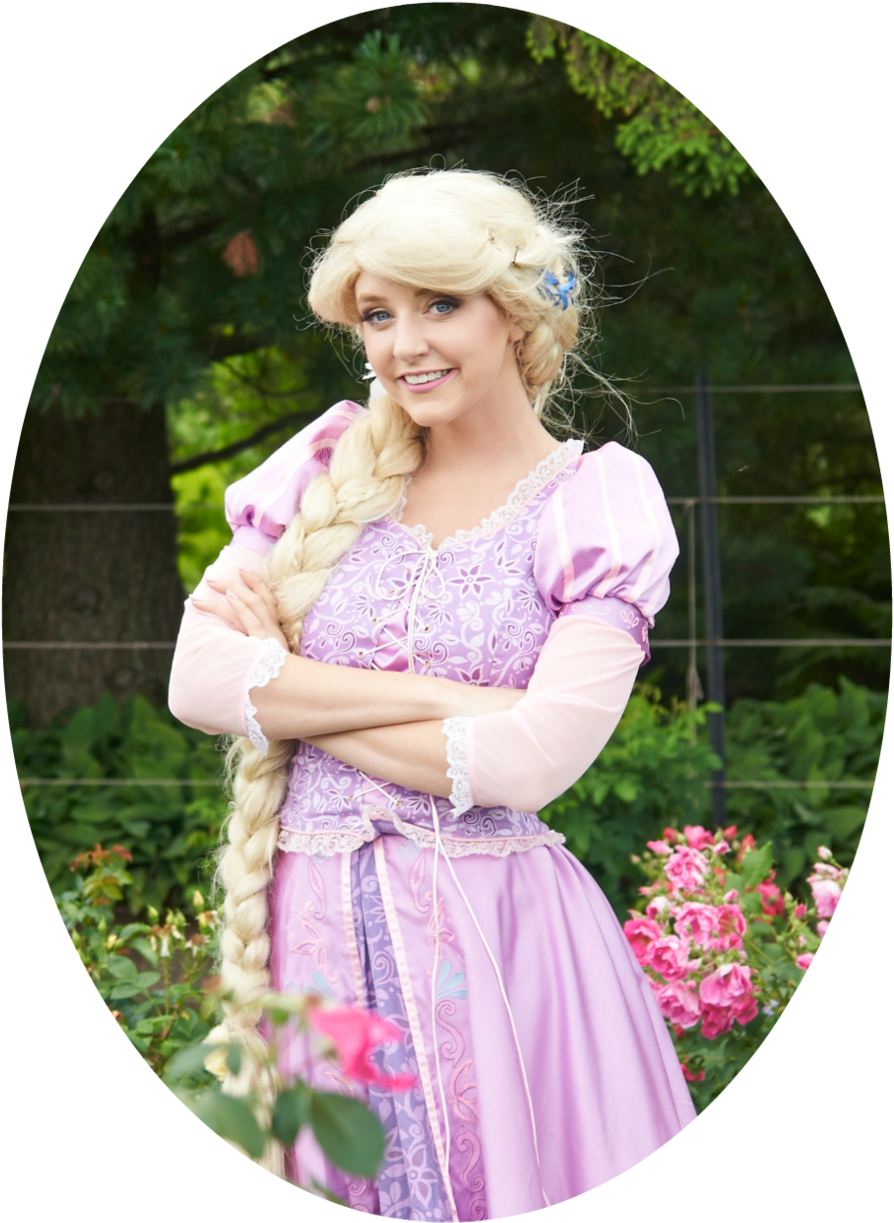 Rapunzel - Girl (1000x1325), Png Download
