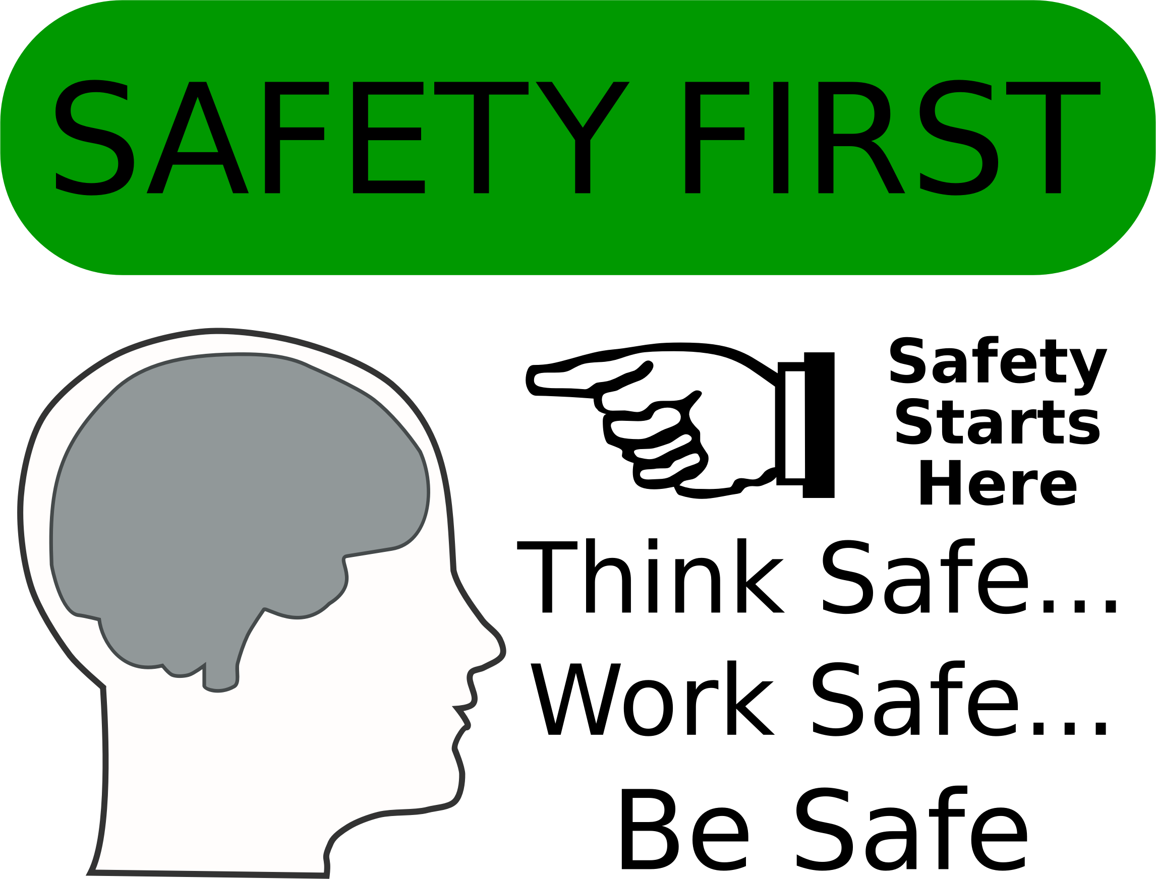 This Free Icons Png Design Of Safety First (2292x1744), Png Download