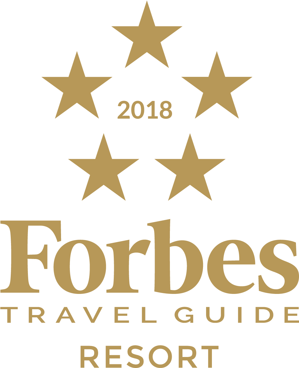 Rancho Valencia 2018 Forbes Logo Resort - Poster (974x1226), Png Download