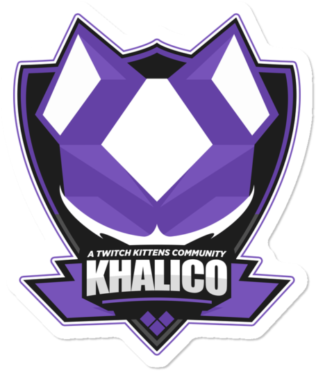 Twitch Kittens Logo Sticker - Twitch Kittens (650x650), Png Download