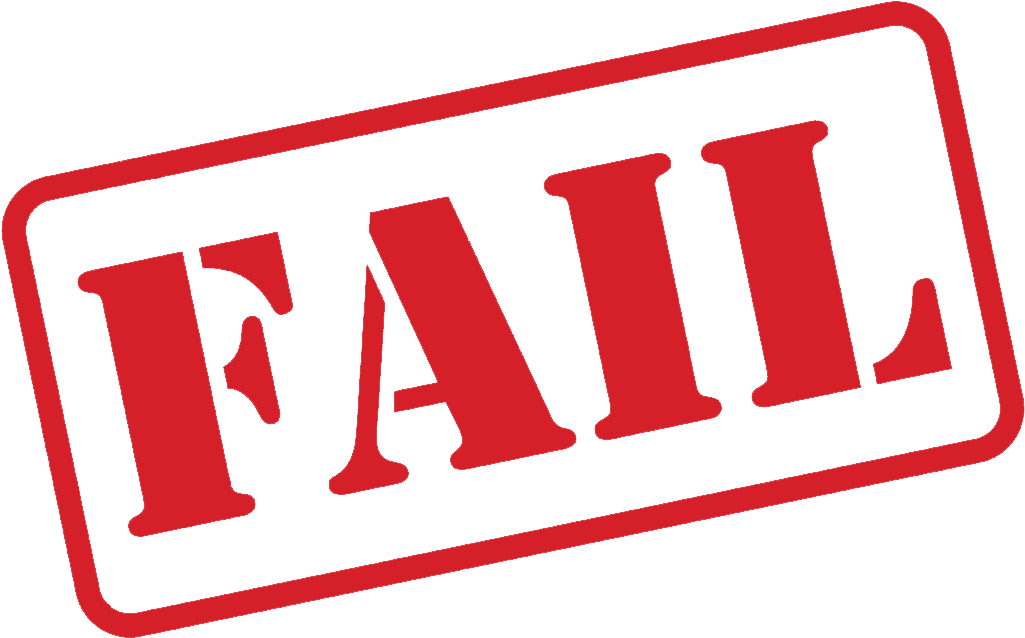 Clip Art Black And White Stock Failure Clip Art Transprent - Paid Clip Art (1300x866), Png Download