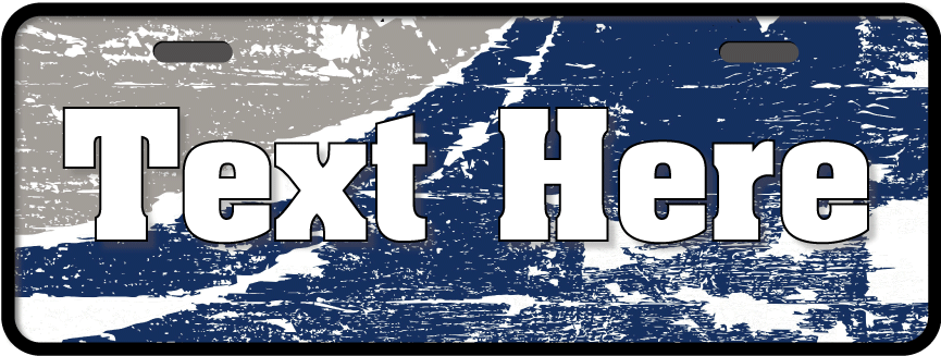 Personalized License Plate - Poster (864x432), Png Download