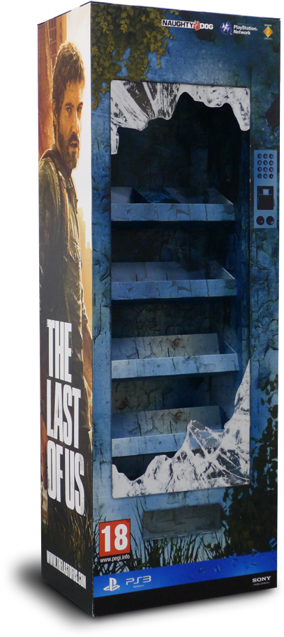 Original Photograph Of Prototype Placed In A Scene - Last Of Us Standee (420x953), Png Download