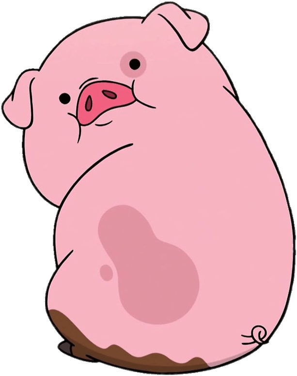 At The Movies - Gravity Falls Pig (800x800), Png Download