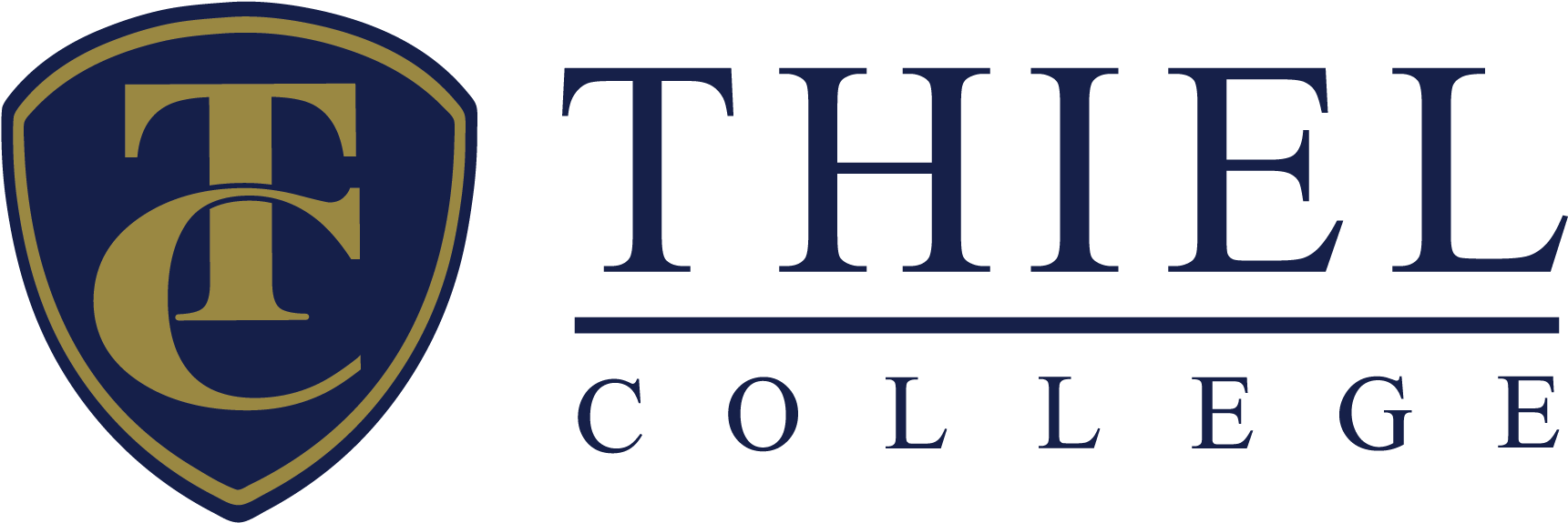 Thiel College Logo - Thiel College (1800x600), Png Download