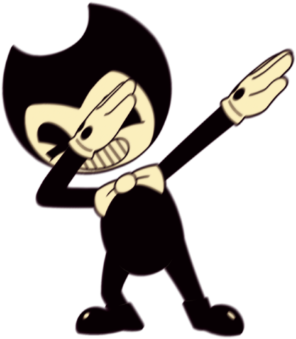 Bendy And The Ink Machine Fan Art That You Can Dab - Bendy And The Ink Machine (500x524), Png Download