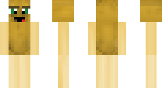 Minecraft Skin Corndog - Minecraft (600x348), Png Download