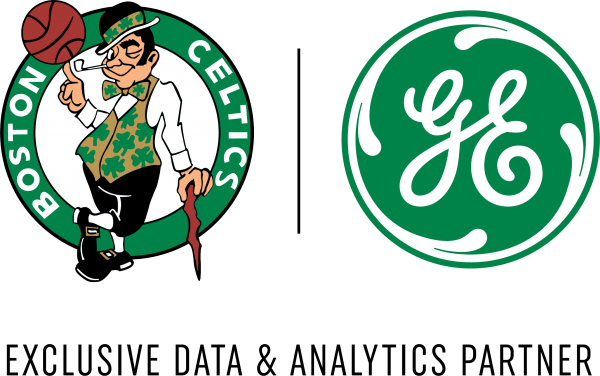 Boston Celtics Ge Logo (600x376), Png Download