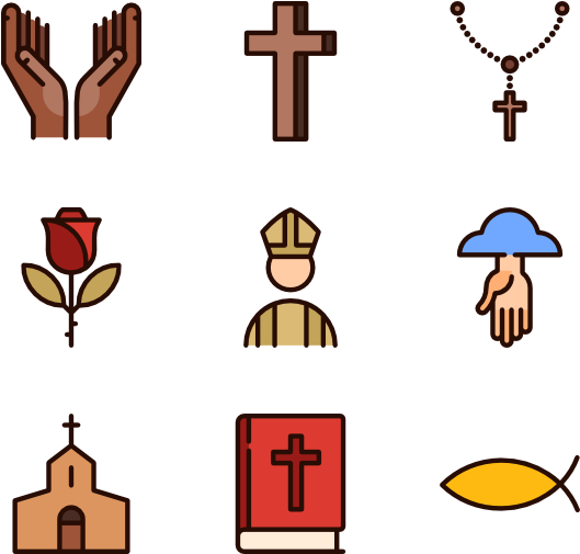 Download Hd Clipart Cross Roman Catholic Catholic Icon Png Transparent Png Image Nicepng Com