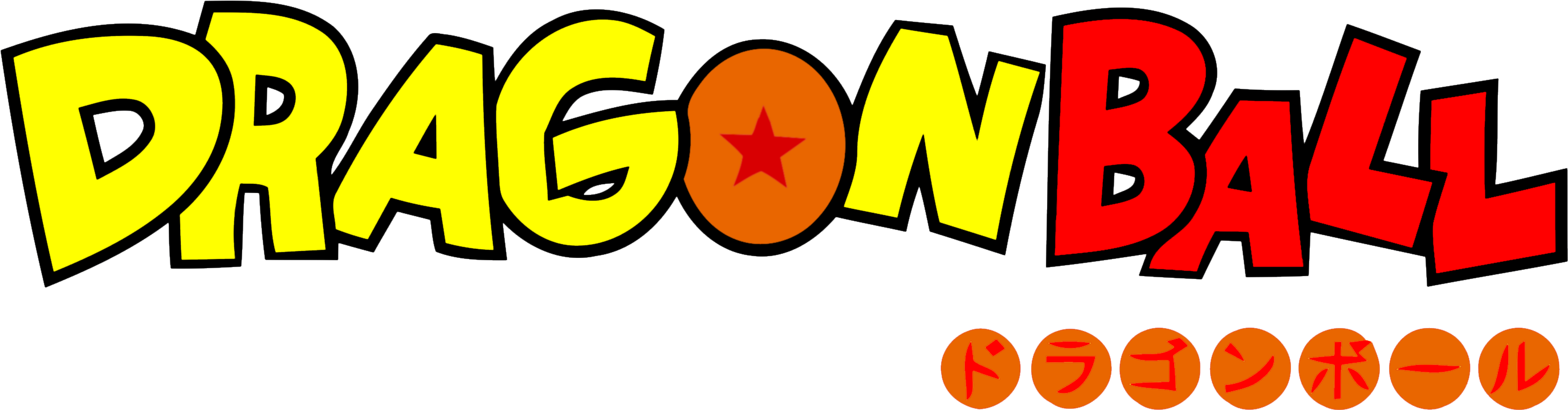 Dragon Ball Television Series North America Logo - Dragon Ball Logo Png (2798x800), Png Download