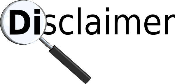 Svg Black And White Stock Panda Free Images Disclaimerclipart - Disclaimer Clipart (600x290), Png Download