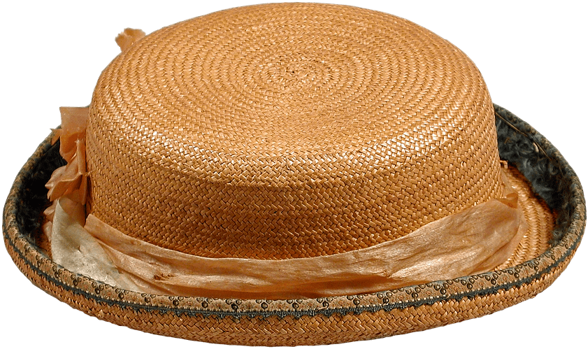 Vintage Straw Hat - Boy's Pork-pie Hat (960x660), Png Download