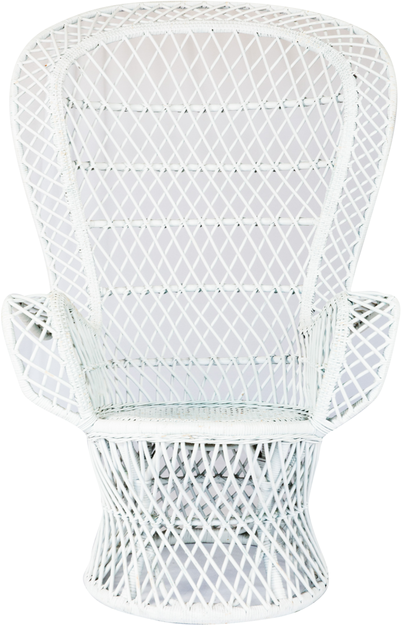King Lunalilo Peacock Chair (1000x1500), Png Download