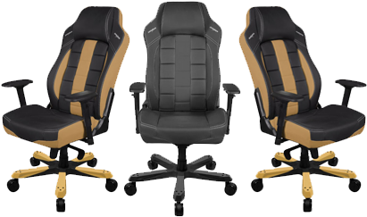 Dxracer C Series Gaming Chair - Dxracer Usa Llc Dxracer Boss Series Office Chairs Oh/be120/nc (600x250), Png Download