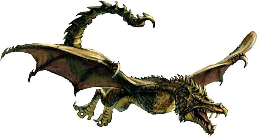 Wyvern (main) - Wyvern Creature (986x596), Png Download