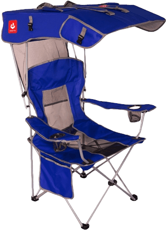 Renetto Original Canopy Chair - Camping Chair With Canopy (400x500), Png Download