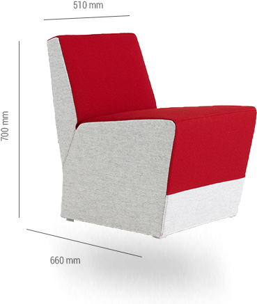 Club Chair (400x471), Png Download