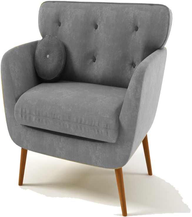 Sofa Chair Fresh Rea Chair Retro Sofa Chairs - Chair (1023x767), Png Download