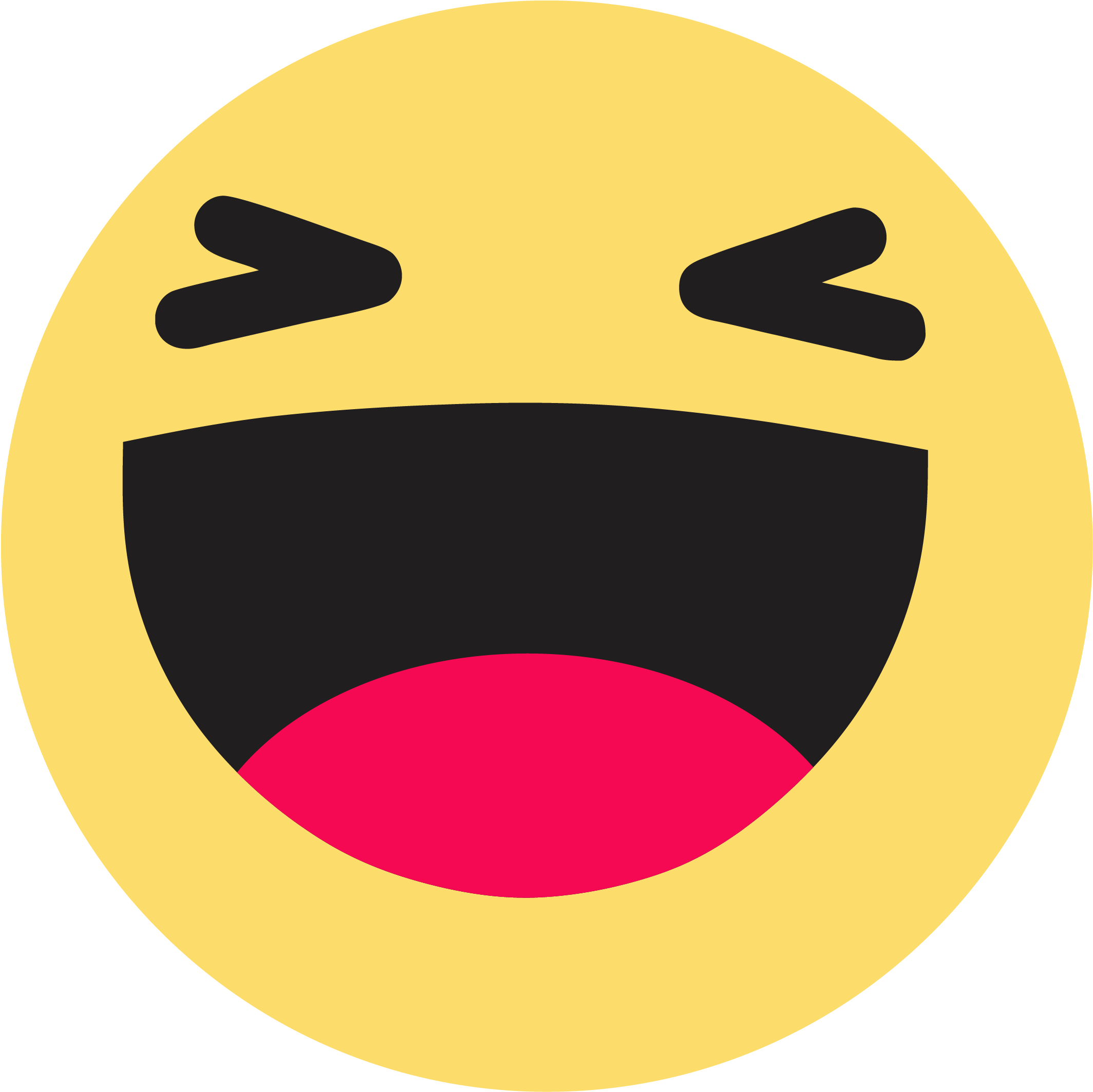 Download HD Facebook Smiley Png - Facebook Haha Icon Png Transparent PNG  Image - NicePNG.com, image size:2128x2127