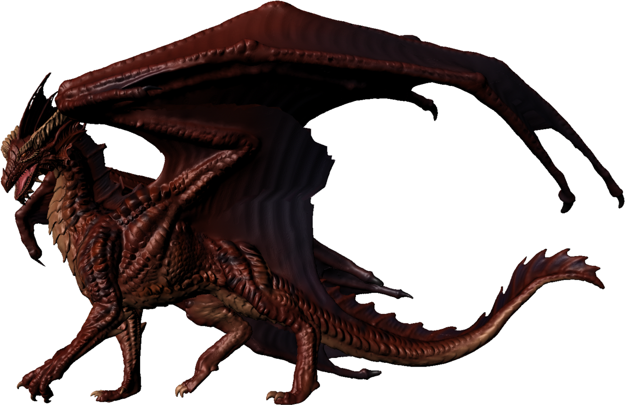 Realistic Clipart Dragon - Realistic Dragon Clip Art (1600x900), Png Download