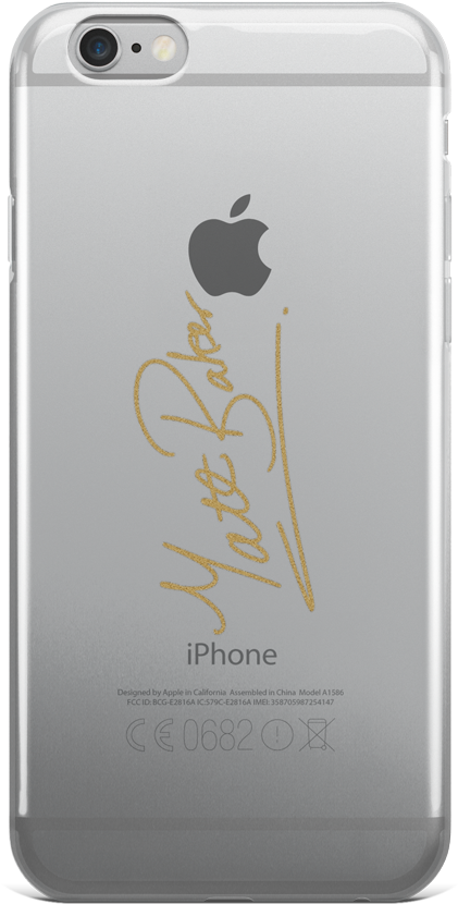 Signature Iphone Cover 6 Plus/6s Plus (1000x1000), Png Download