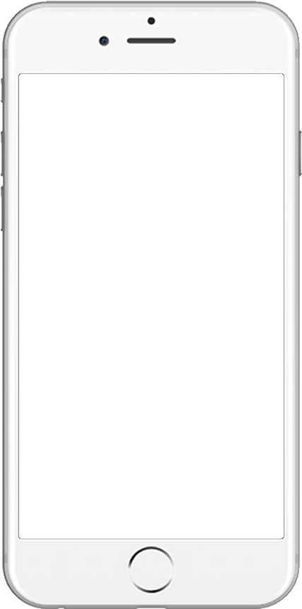 Iphone 6 Template Png - Iphone 6 Lineart Pmg (459x896), Png Download