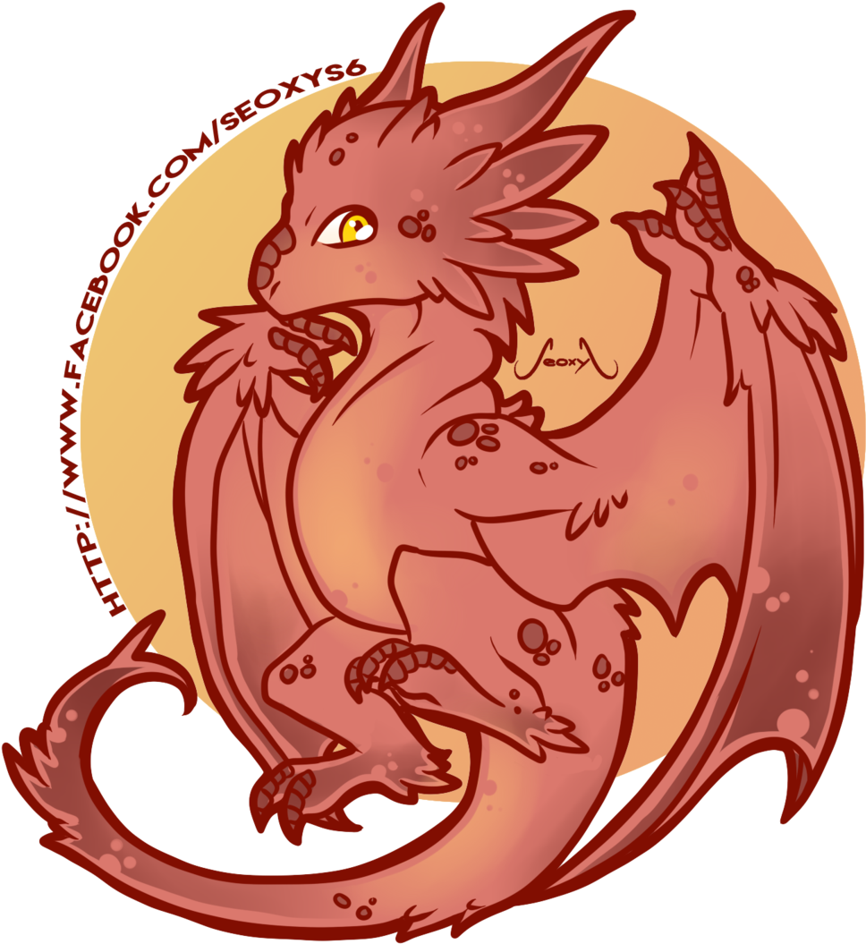 Dragon Clipart Smaug - Chibi Smaug The Dragon (1024x1082), Png Download