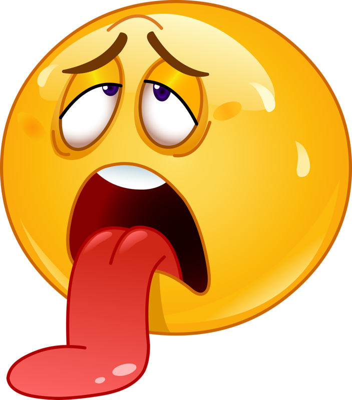 Фото, Автор Soloveika На Яндекс - Exhausted Emoticon (703x800), Png Download