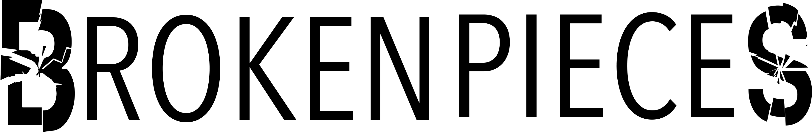 Brokenpiecesv8 - Graphics (2891x1038), Png Download