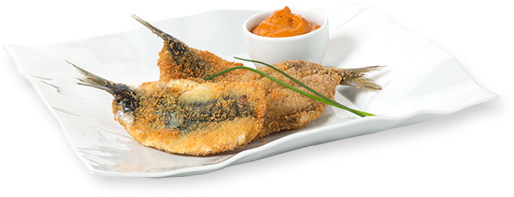 Sardines With Romeso Sauce - Jorge Luis Borges (520x325), Png Download