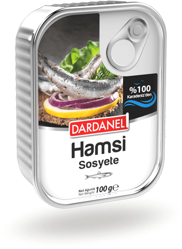 Elite Anchovies - Dardanel Sardalya (373x497), Png Download