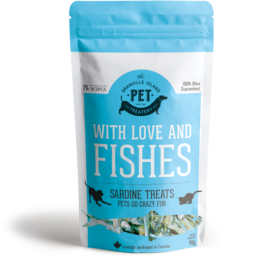 Dried Sardines Bag - Granville Island Treatery (1000x1000), Png Download