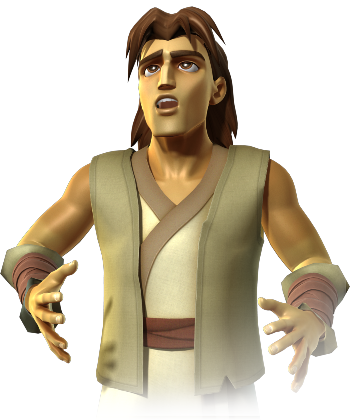 Eliab - Superbook Eliab (350x420), Png Download