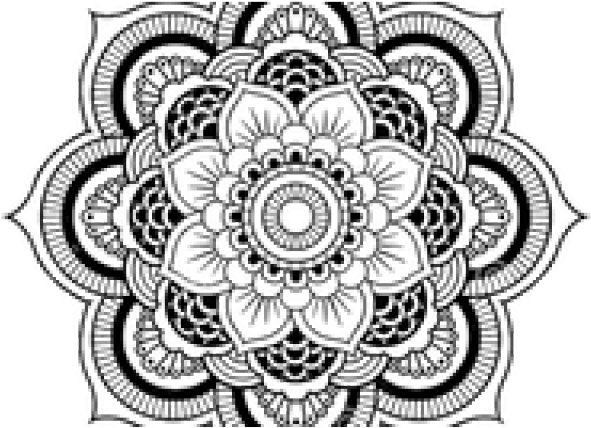 Mandala Tattoos Png Transparent Images - Mandala Png (640x480), Png Download