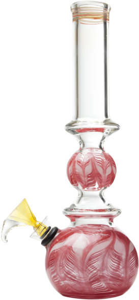 Fancy Water Bong With Assorted Colors - Glass (700x700), Png Download