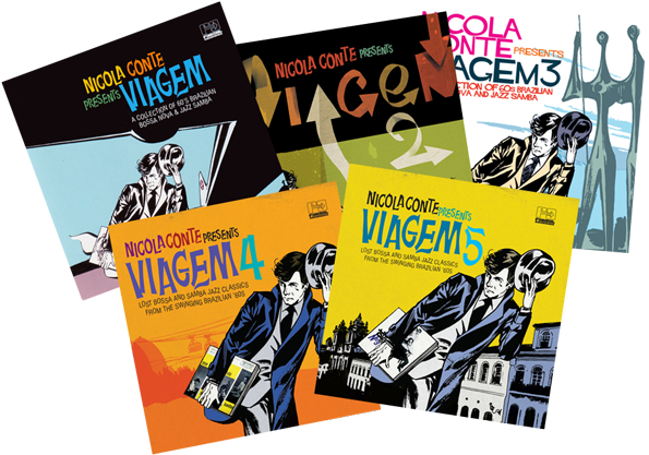 Lost Bossa And Samba Jazz Classics From The Swinging - Nicola Conte Presents Viagem 5 Cd (600x426), Png Download