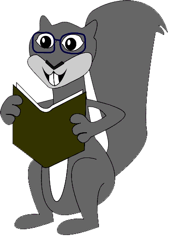 Ecureuil-livre - Squirrel Clip Art (350x489), Png Download