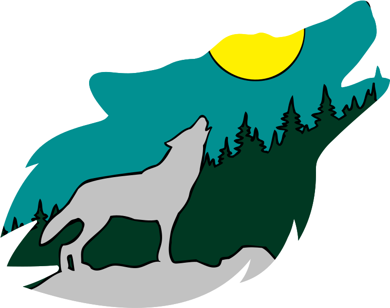 Spirit Of The Wolf - Wolf (350x350), Png Download
