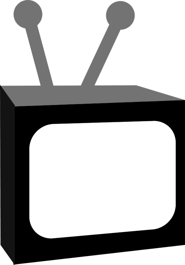 Tv Television Antenna - Tv Images For Kids (600x861), Png Download