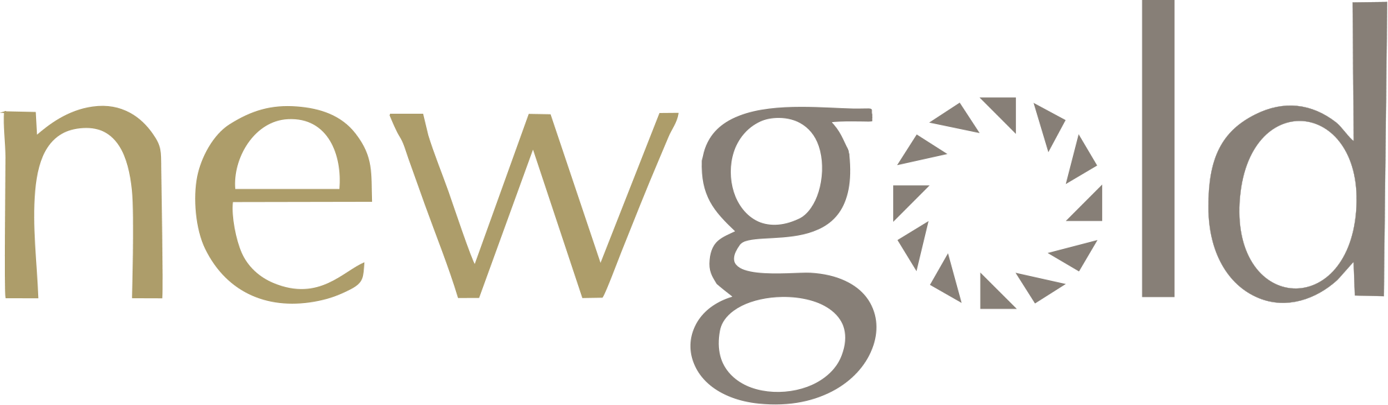 Open - New Gold Inc Logo (2000x584), Png Download